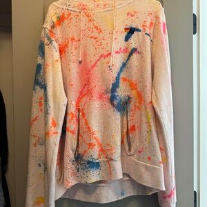 Aviator Nation Ninja hoodie  spray paint